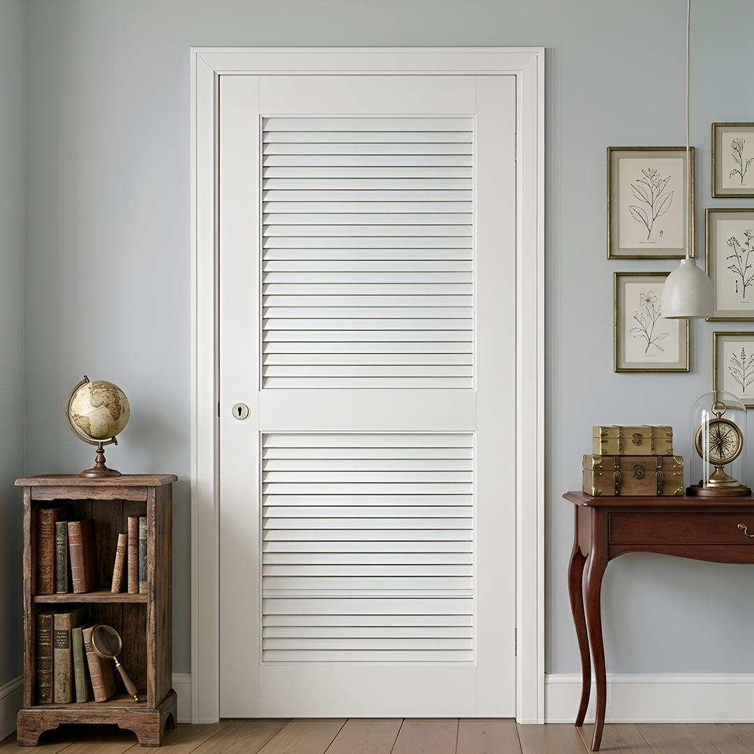 04 2-Panel SC Louver Door (ID: DR-1032) - Image 1