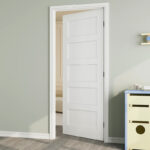 5-Panel Solid Core Shaker Door (80") (ID: DR-1012) - Image 7