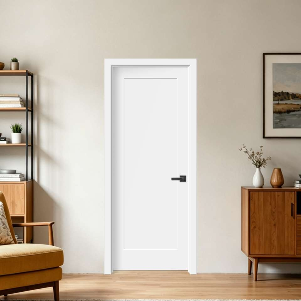 2 1-Panel Solid Core Shaker Door (96") (ID: DR-1007) - Image 1