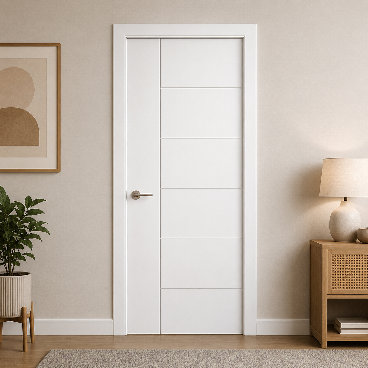 2 5C Flush Door- Berkley (80") (ID: DR-1028) - Image 1