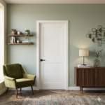2- Panel Solid Core Shaker Door (80") (ID: DR-1008) - Image 3