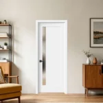 1-Lite Small Frosted Glass Door (ID: DR-1025) - Image 3